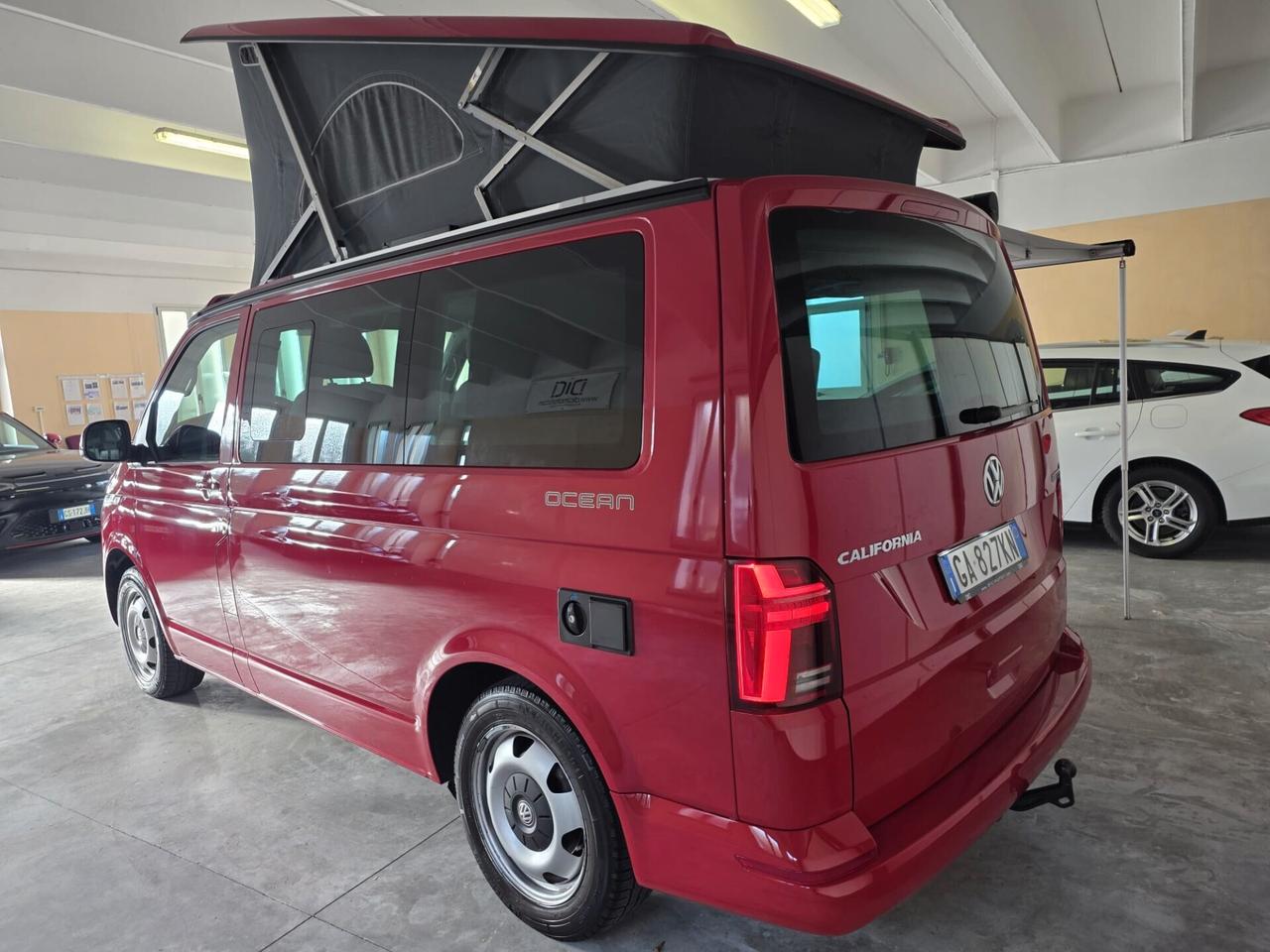 Volkswagen California T6.1 Ocean DSG 4MOTION 4X4 italiano gancio led unipopr