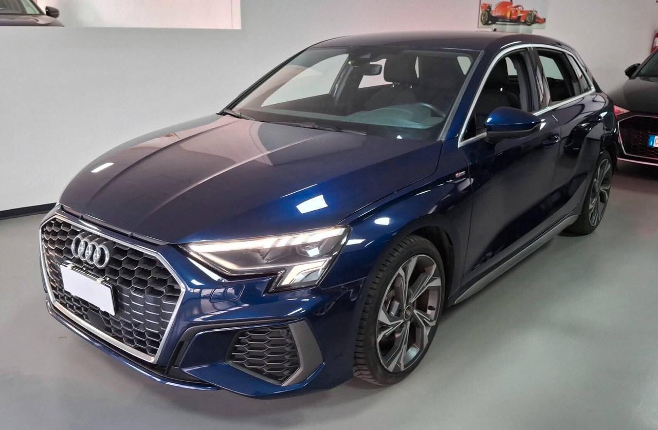 Audi A3 SPB S line Fari full led solo 16.000km