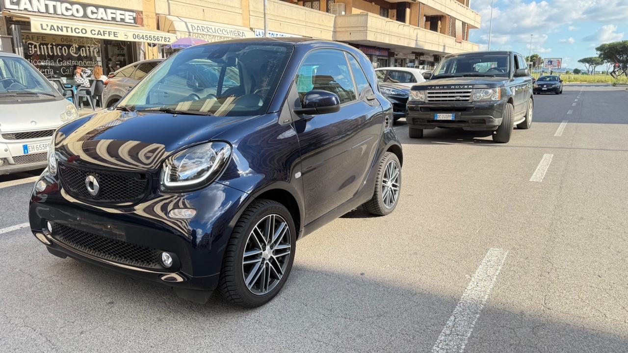 Smart ForTwo 90 0.9 Turbo Prime BLU PARISINE LED NAVI PDC PANORAMA BLUETOOTH CERCHI 17 PELLE BRACCIOLO