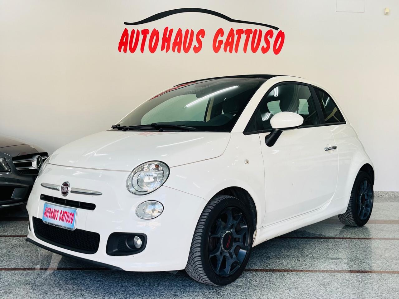 Fiat 500S cabrio 1.2 benzina 69cv anno 2014