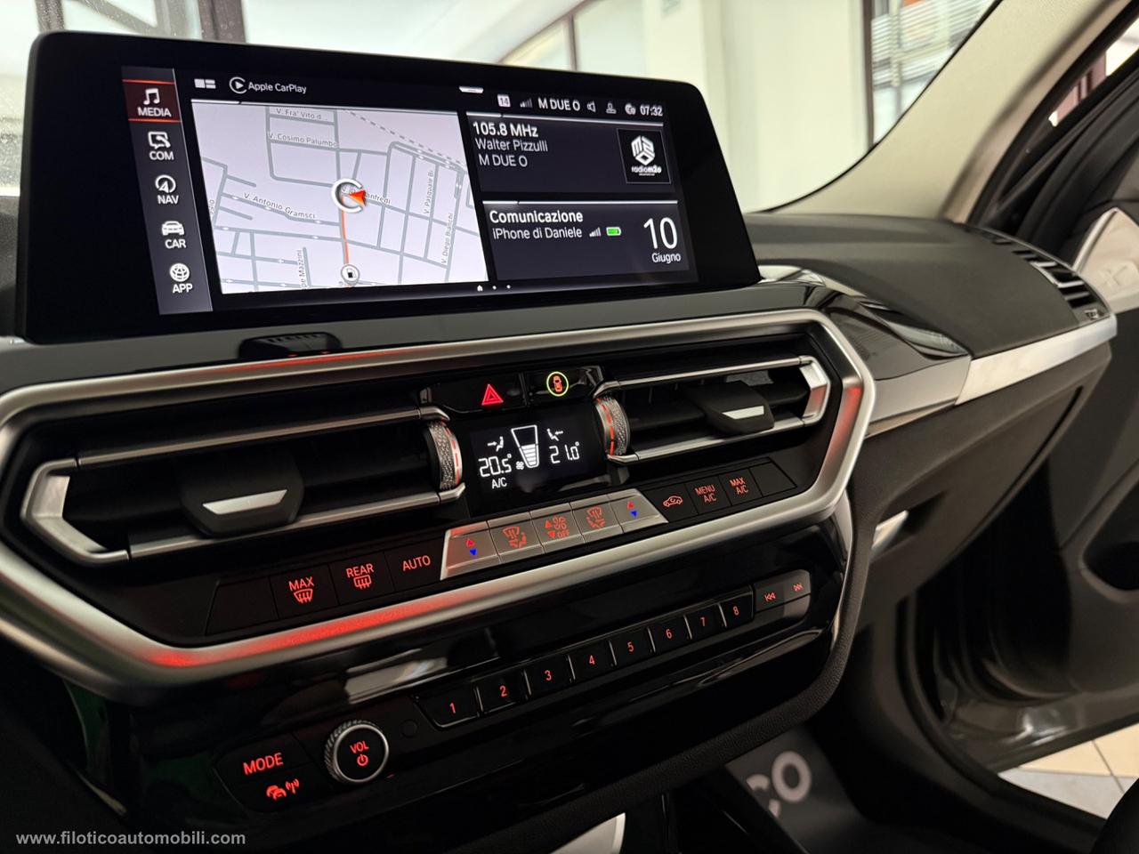BMW X3 sDrive18d 48V DIESEL COCKPIT - PELLE FULL Cockpit - PELLE - LED