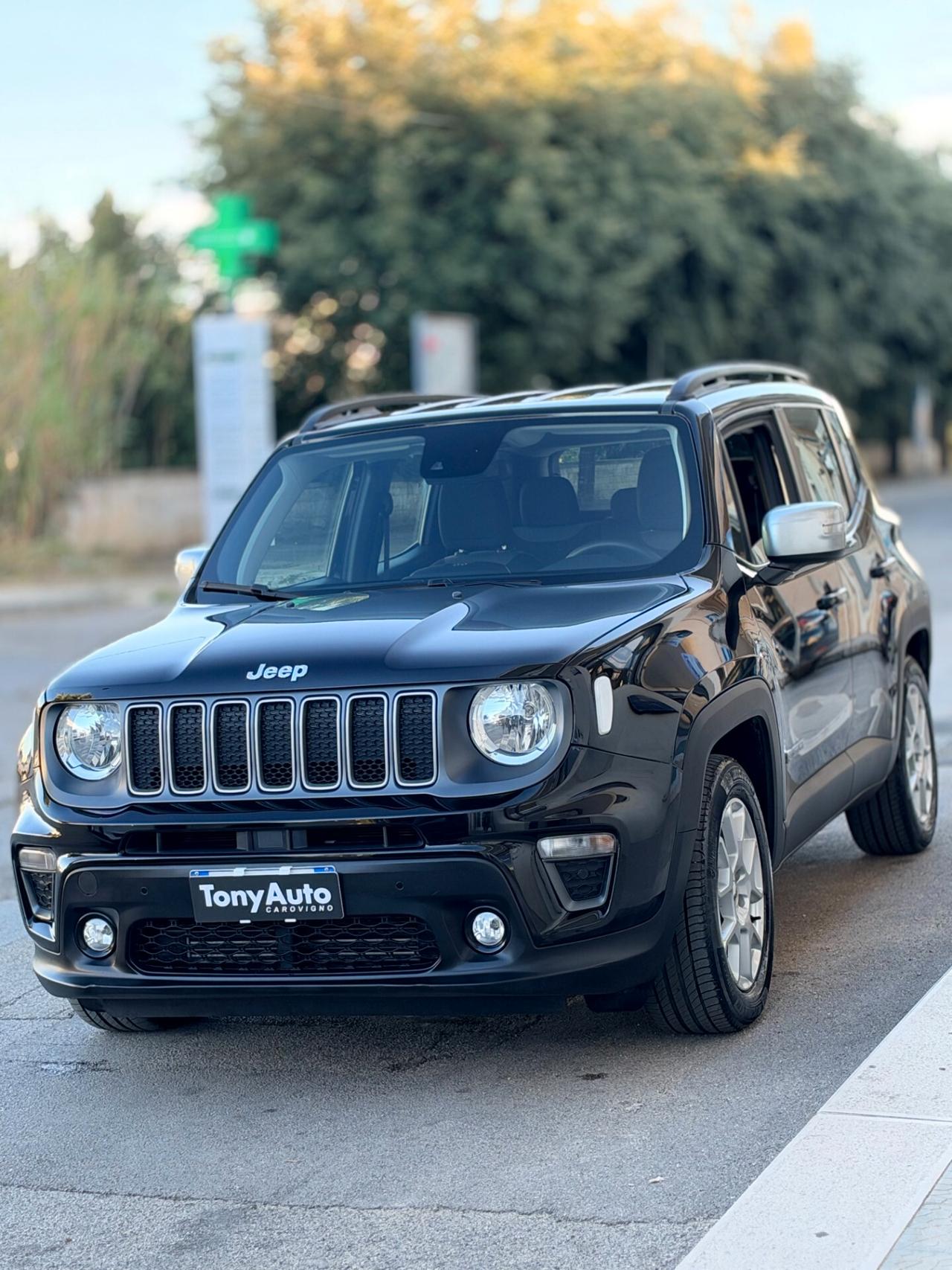 Jeep Renegade 1.6 mjt Limited 2wd 130cv NAVI,APPLE CARPLAY,ANDROID AUTO,SENSORI PARCHEGGIO,BLUETHOOT,KM CERTIFICAT