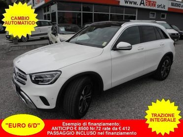 MERCEDES-BENZ GLC 220 d 4Matic 195cv Prisma -UniPROPRIET.- IVA Detribile