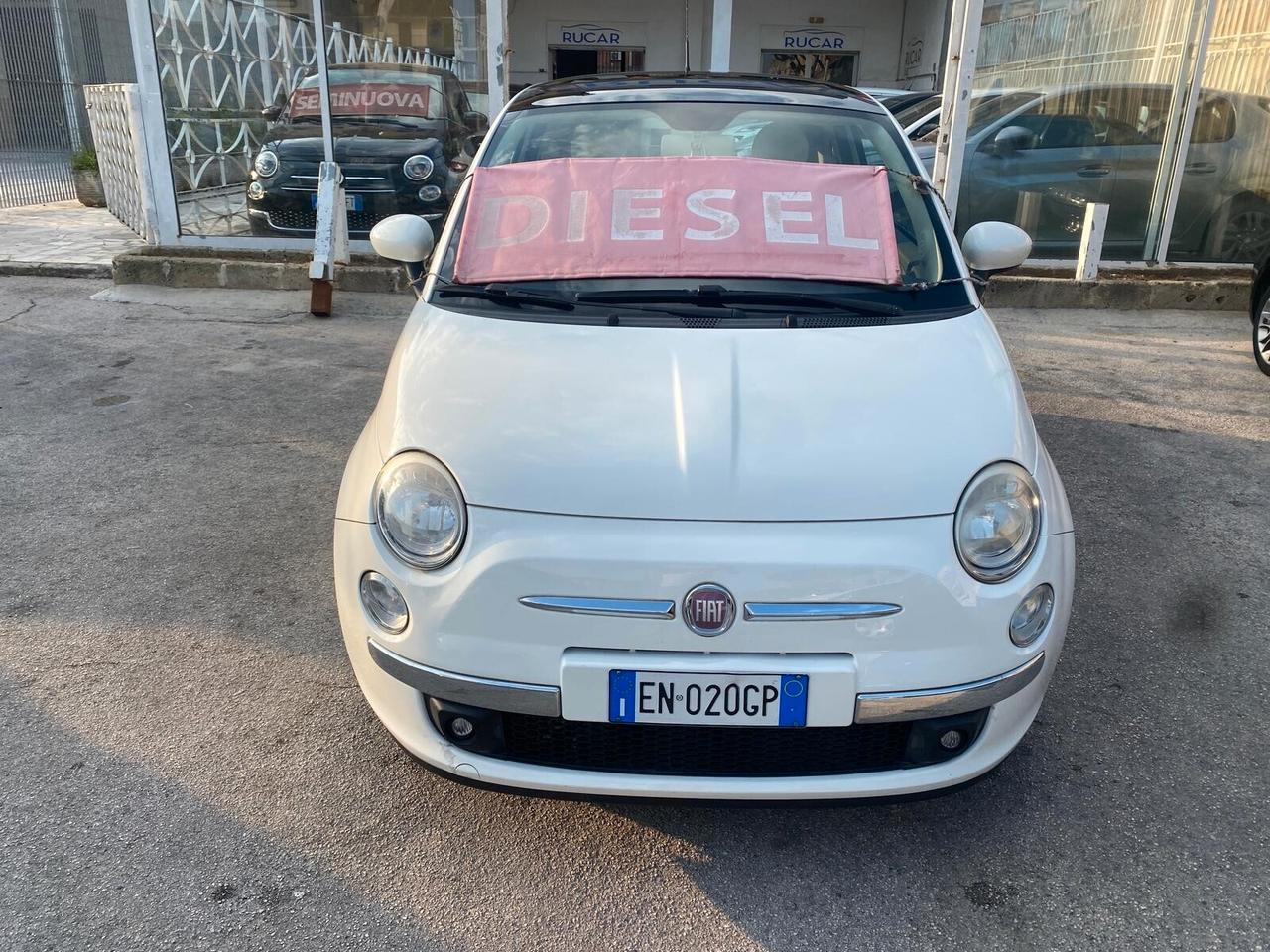 Fiat 500 1.3 multijet 95cv diesel 2012