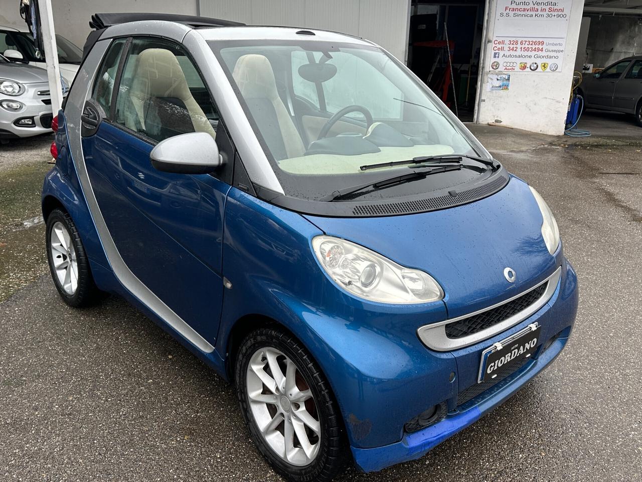 Smart ForTwo 1000 cabrio 84 cv passion