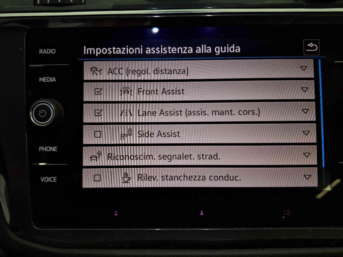 VOLKSWAGEN - Tiguan Allspace 2.0 tdi Elegance 4motion 150cv 7POSTI DSG - GAR24M- MATRIX- COCKPIT PRO