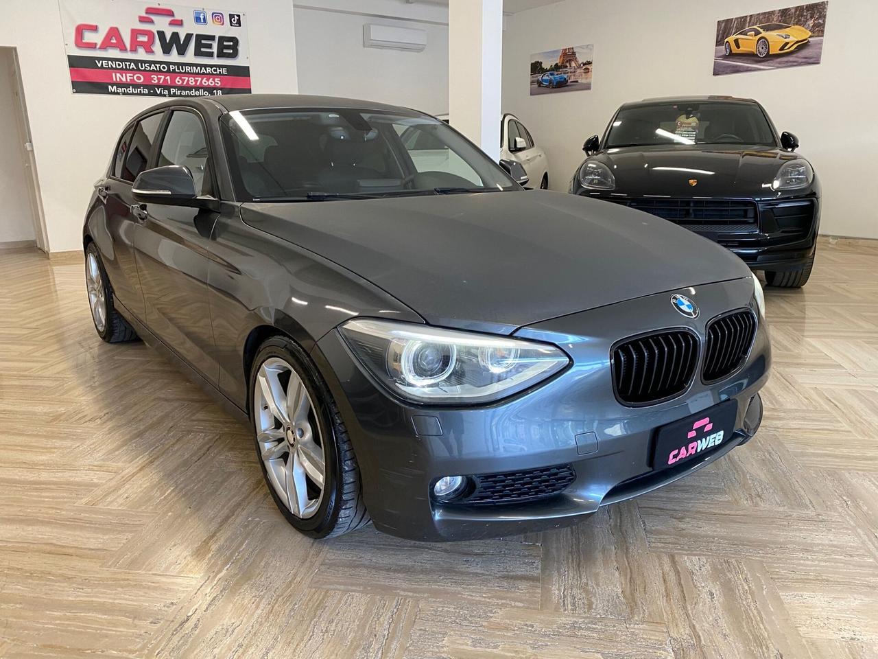 BMW 116 D 5 PORTE AUTOMATICO SPORT 2015