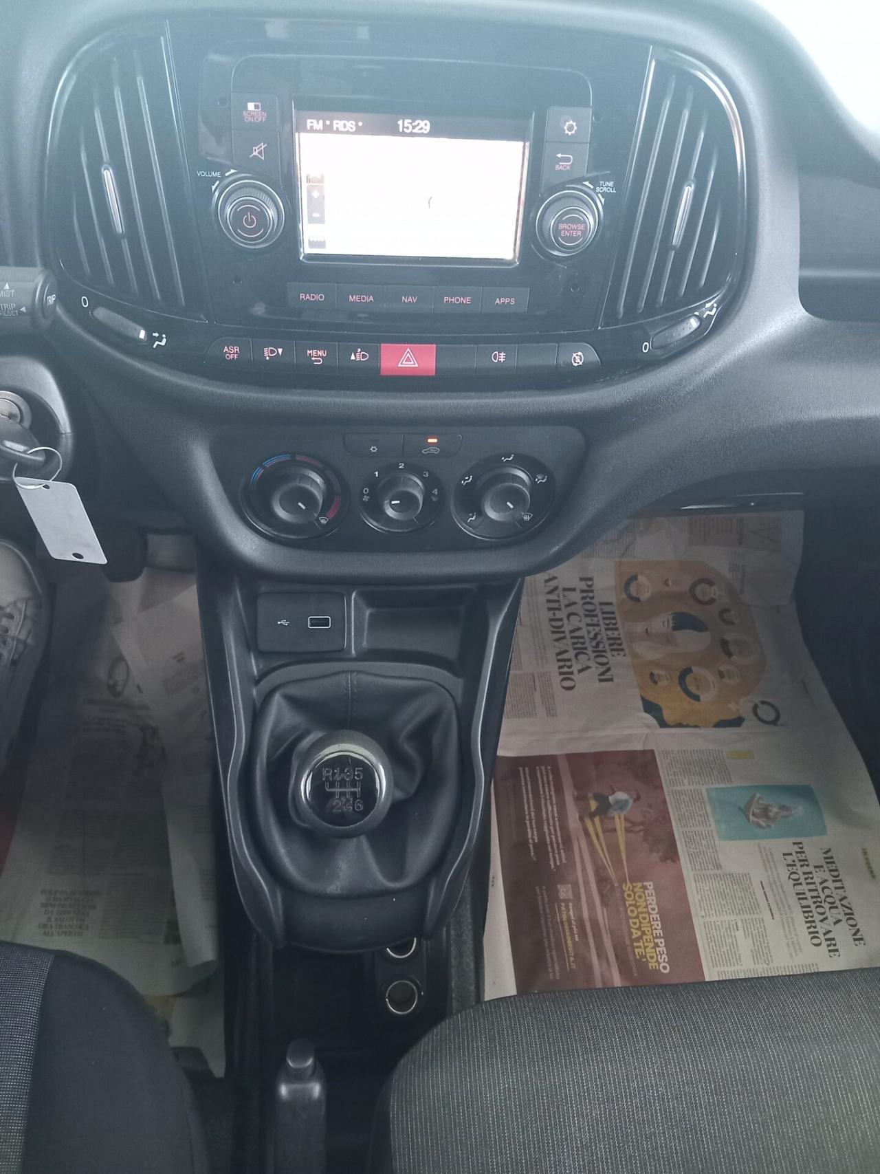 Doblò 1.6 MJT 120CV Maxi Lamierato 3Posti NUOVO QUAL PROVA