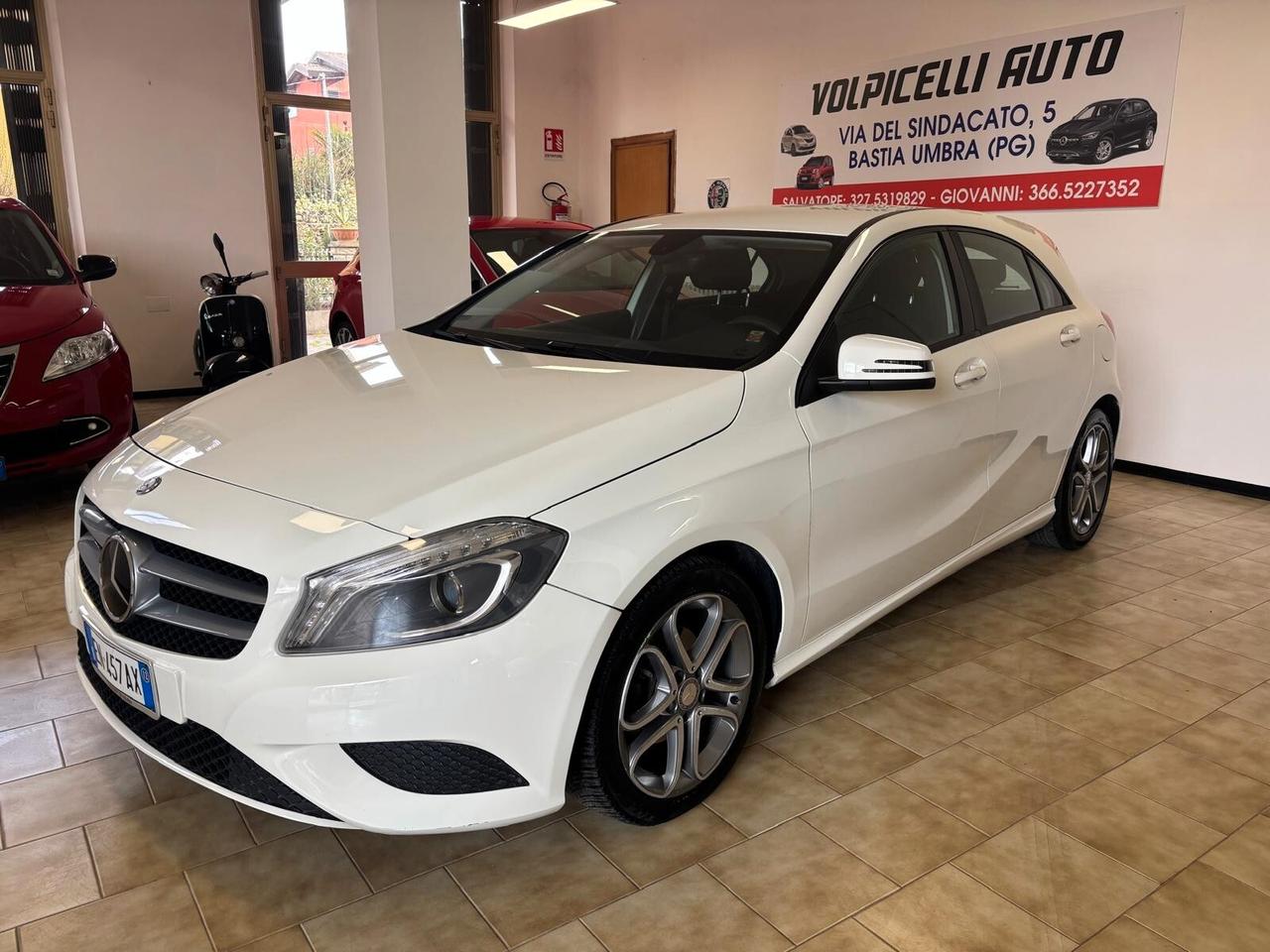 MERCEDES CLASSE A ANNO 2012 DS 1.5 ADATTA NEOPATENTATI KM 229 MILA