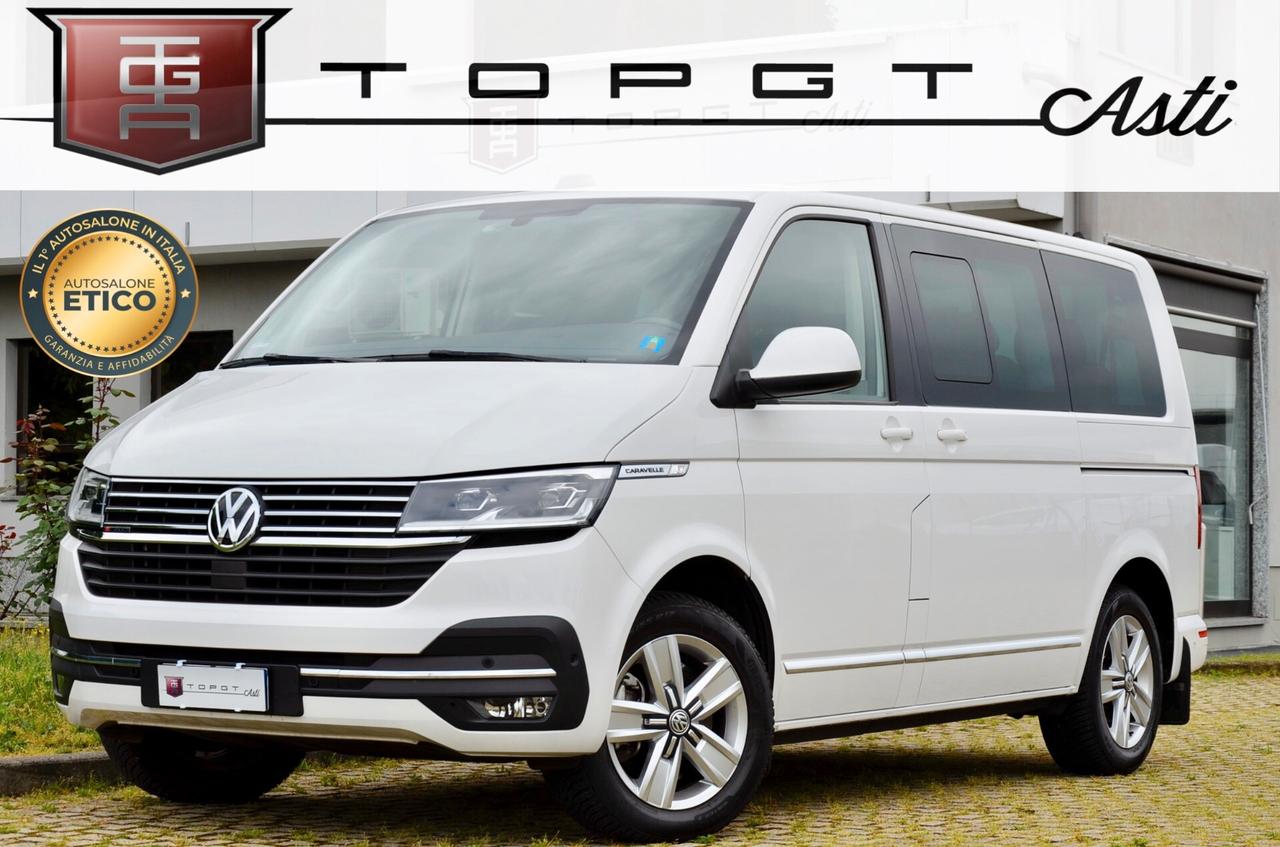VOLKSWAGEN T6.1 CARAVELLE COMFORTLINE 2.0 TDI 4MOTION 150cv DSG, 8 POSTI, UFF ITALIANA, EURO 6D, FARI FULL LED, RETROCAMERA, APPLE ANDROID, PERMUTE