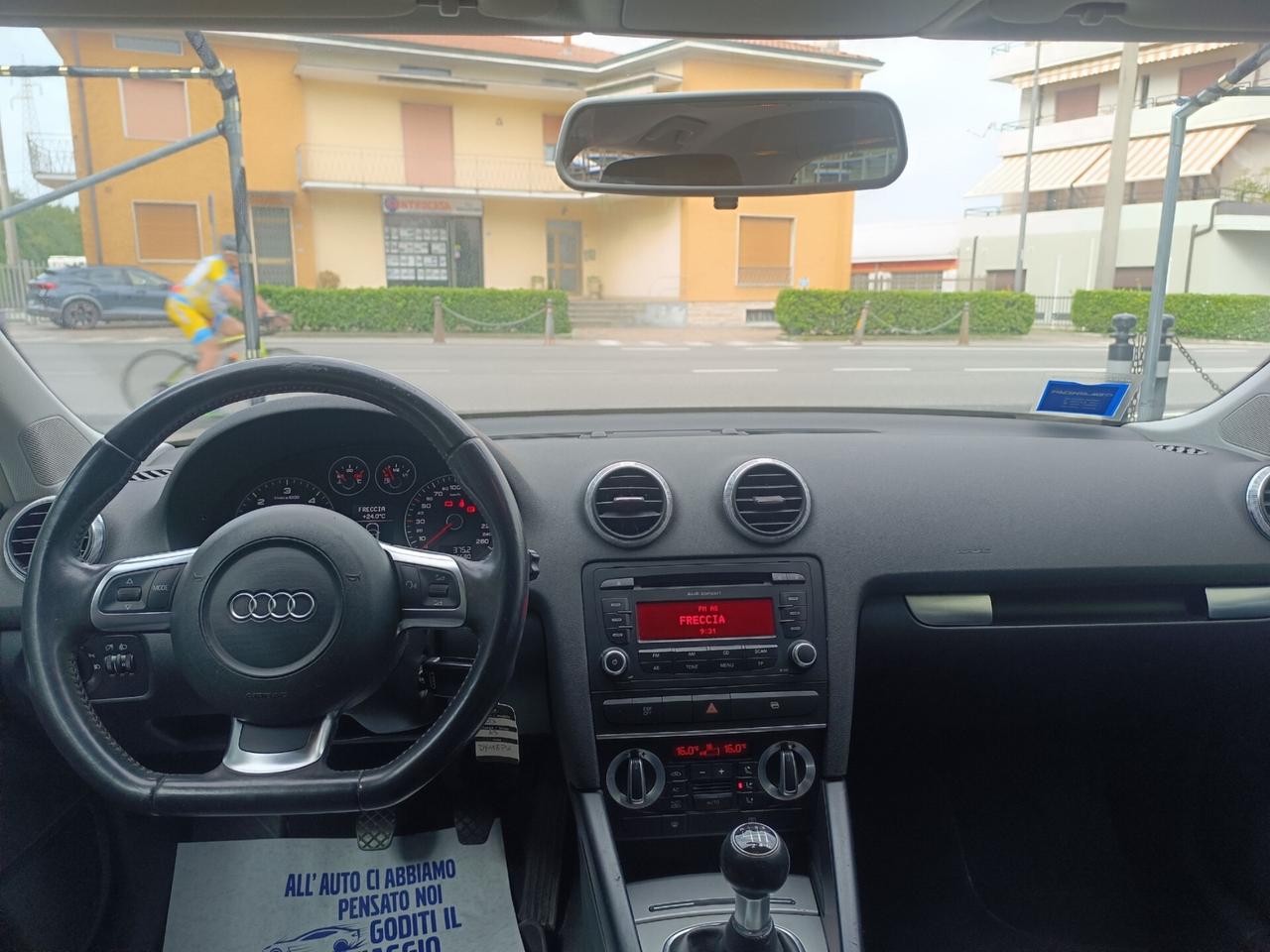 Audi A3 SPB 2.0 TDI Ambition EURO 5 KM CERTIFICATI