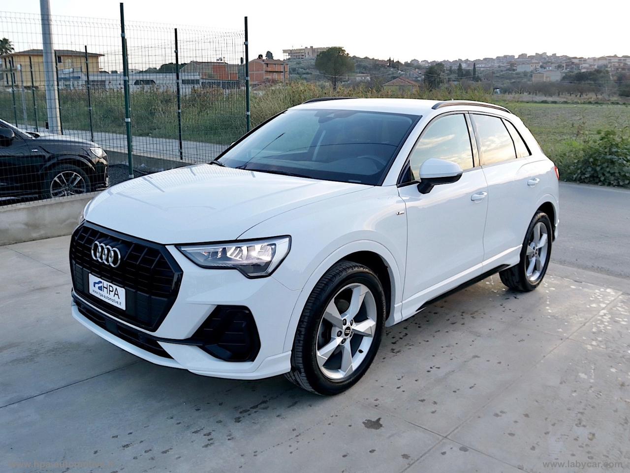 AUDI Q3 150CV S-LINE RETROCAMERA BLACK EDITION