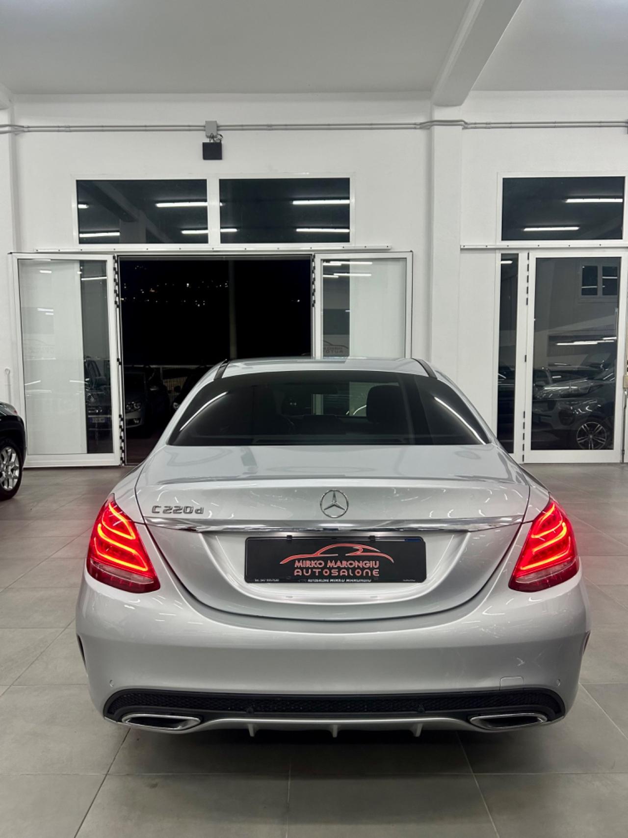 Mercedes classe C 220 Premium AMG finanziabile