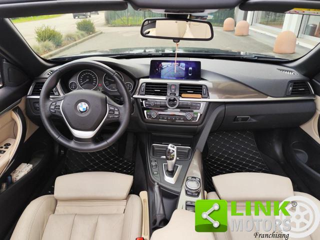BMW 420 d Cabrio Modern GARANZIA INCLUSA