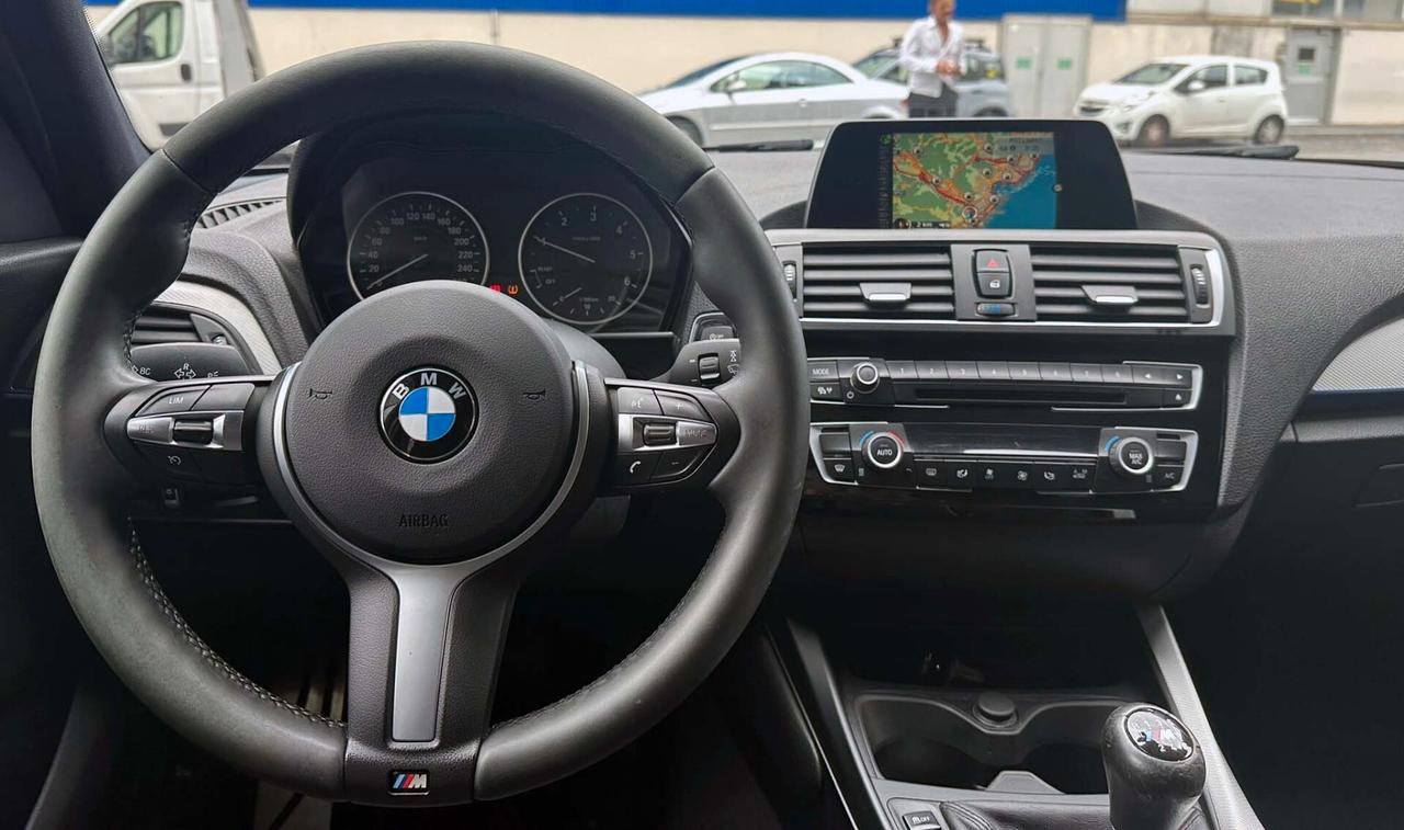 Bmw 116 116d 5p. Msport Cerchi 18" Navigatore
