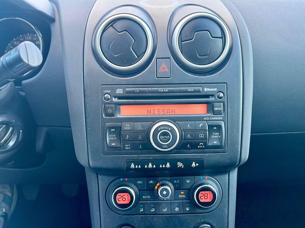 Nissan Qashqai 1.6benz 2009 120.000km perfetta