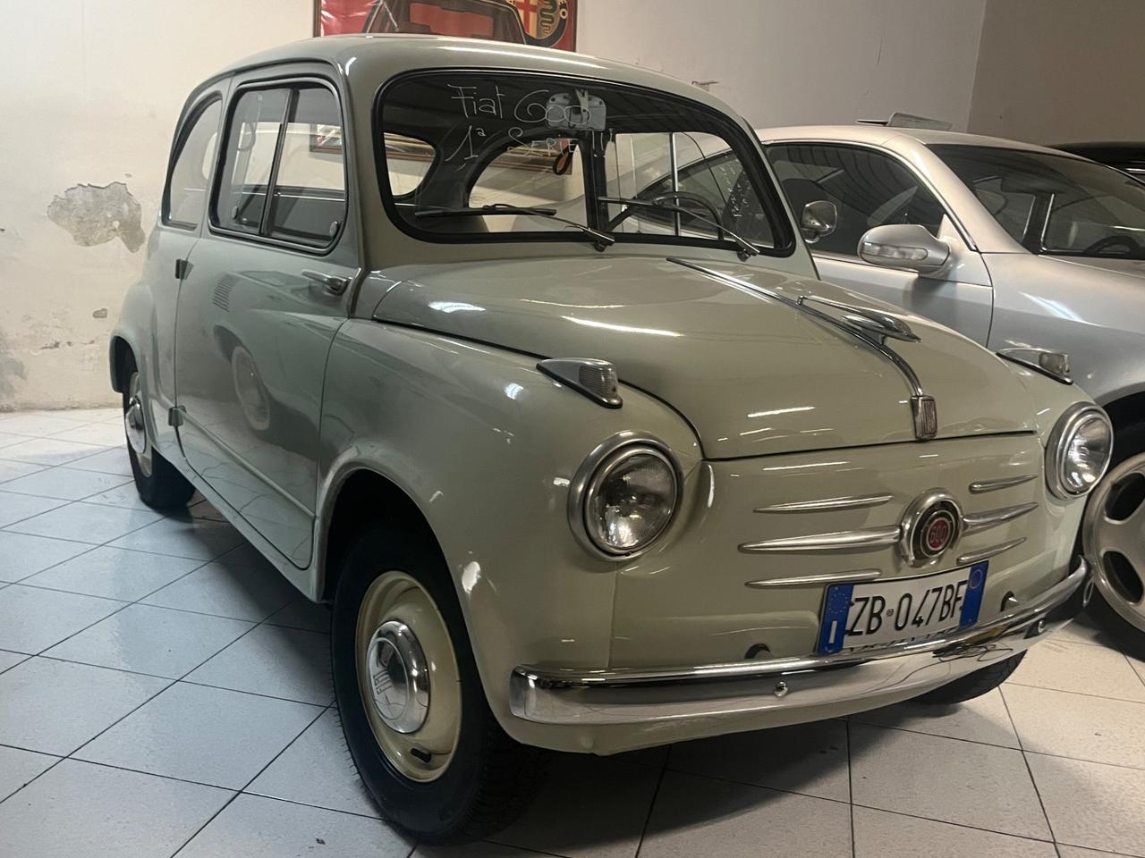 Fiat 600 Prima serie vetri scorrevoli - 1956