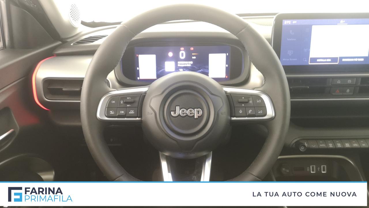 JEEP Avenger - Avenger 1.2 turbo Summit fwd 100cv