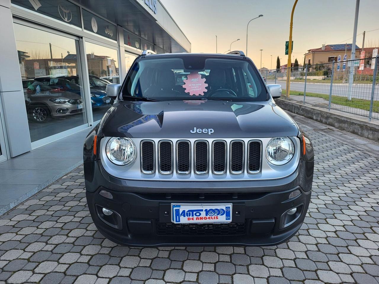 Jeep Renegade 1.6 Mjt 120 CV **LIMITED** INTERNI IN PELLE - INFOTAINMENT 8,4"