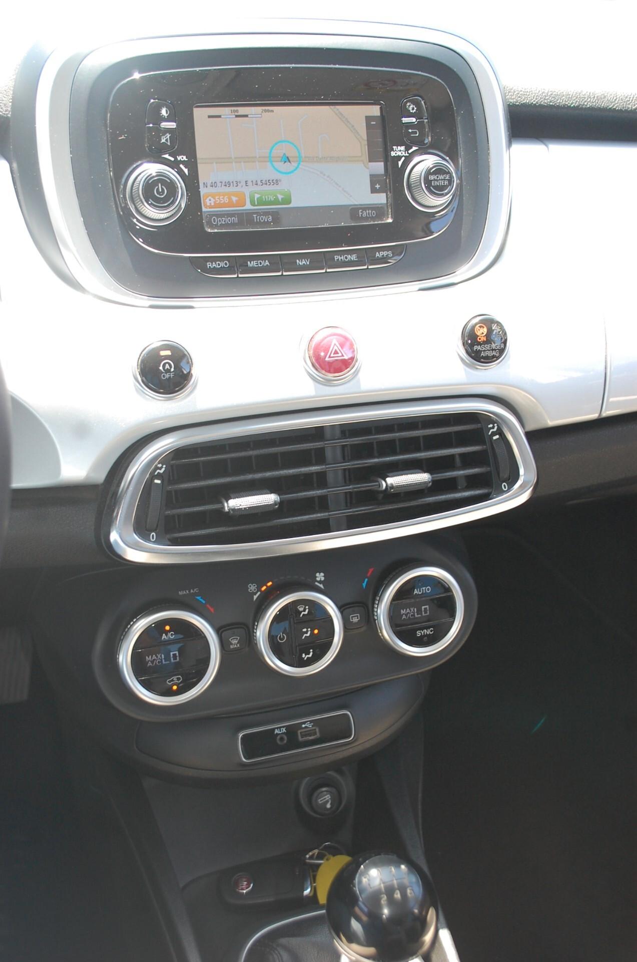 Fiat 500X 1.6 mjt Lounge 4x2 120CV Uff Italy Pelle Navi USB