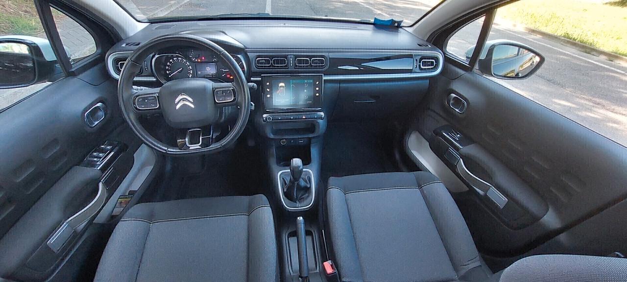 C3 MOD.SHINE 1,2 BENZINA/GPL DI SERIE CASA MADRE NAVIGATORE TELEFONO SENSORI STRAFULL OPTIONAL