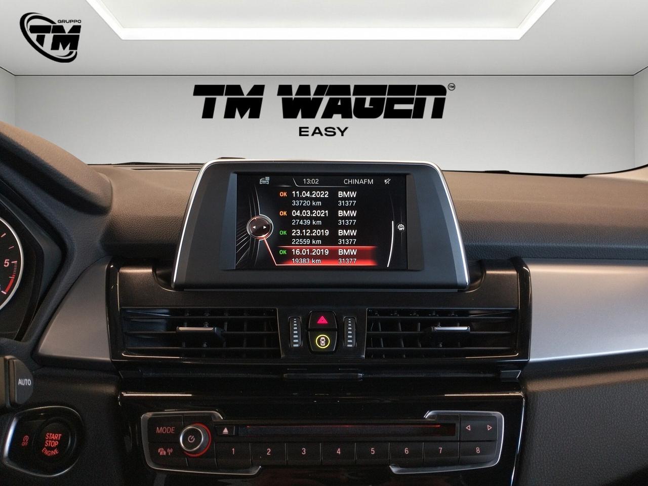 Bmw Active Tourer 218d Advantage aut. - TETTO APRIBILE - TAGLIANDI BMW