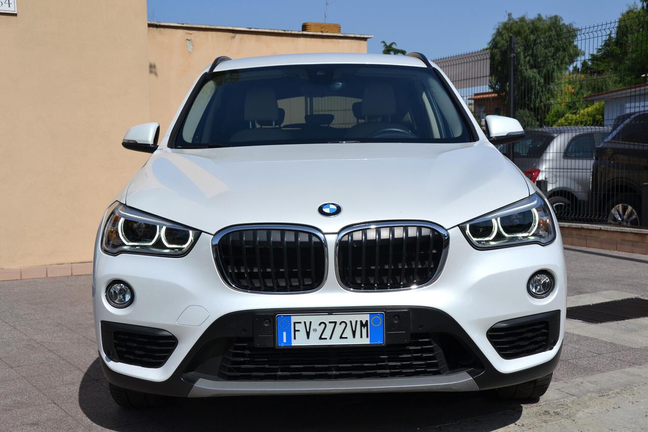 Bmw X1 20D 190CV AUTOM. **PELLE-LED-PDC-NAV**UNIPRO'**