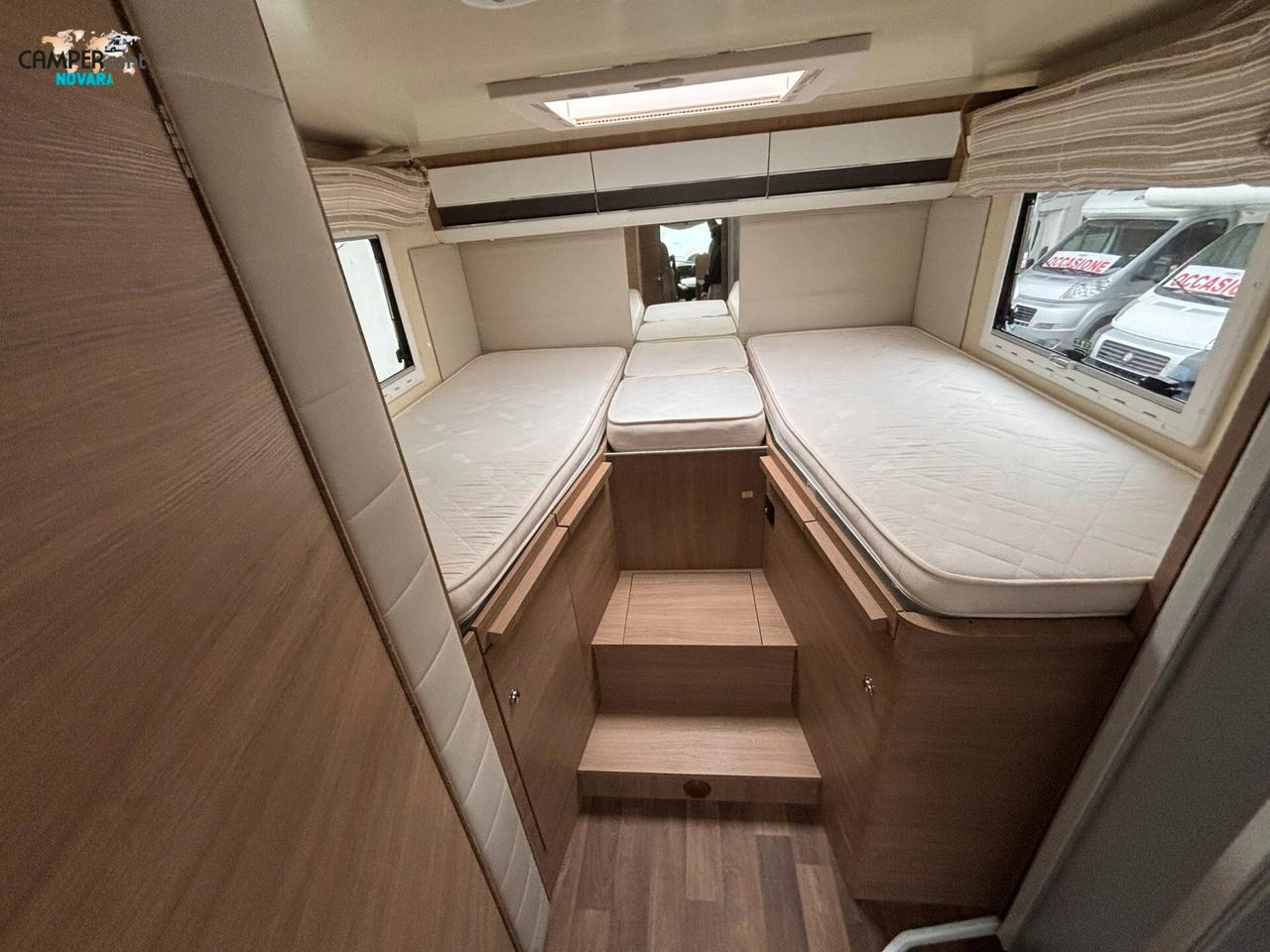 ELNAGH T-LOFT 530 SPECIAL EDITION - motorhome con letti gemelli in coda ed ampio garage