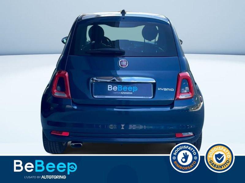 FIAT 500 1.0 HYBRID LOUNGE 70CV