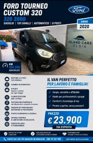 FORD TOURNEO CUSTOM 320 2.0 EcoBlue 130CV Aut. PC