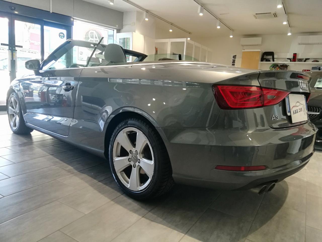 AUDI - A3 Cabrio - 2.0 TDI cl.d S tr. Ambition - EURO6 - FINANZIABILE - RITIRO PERMUTE