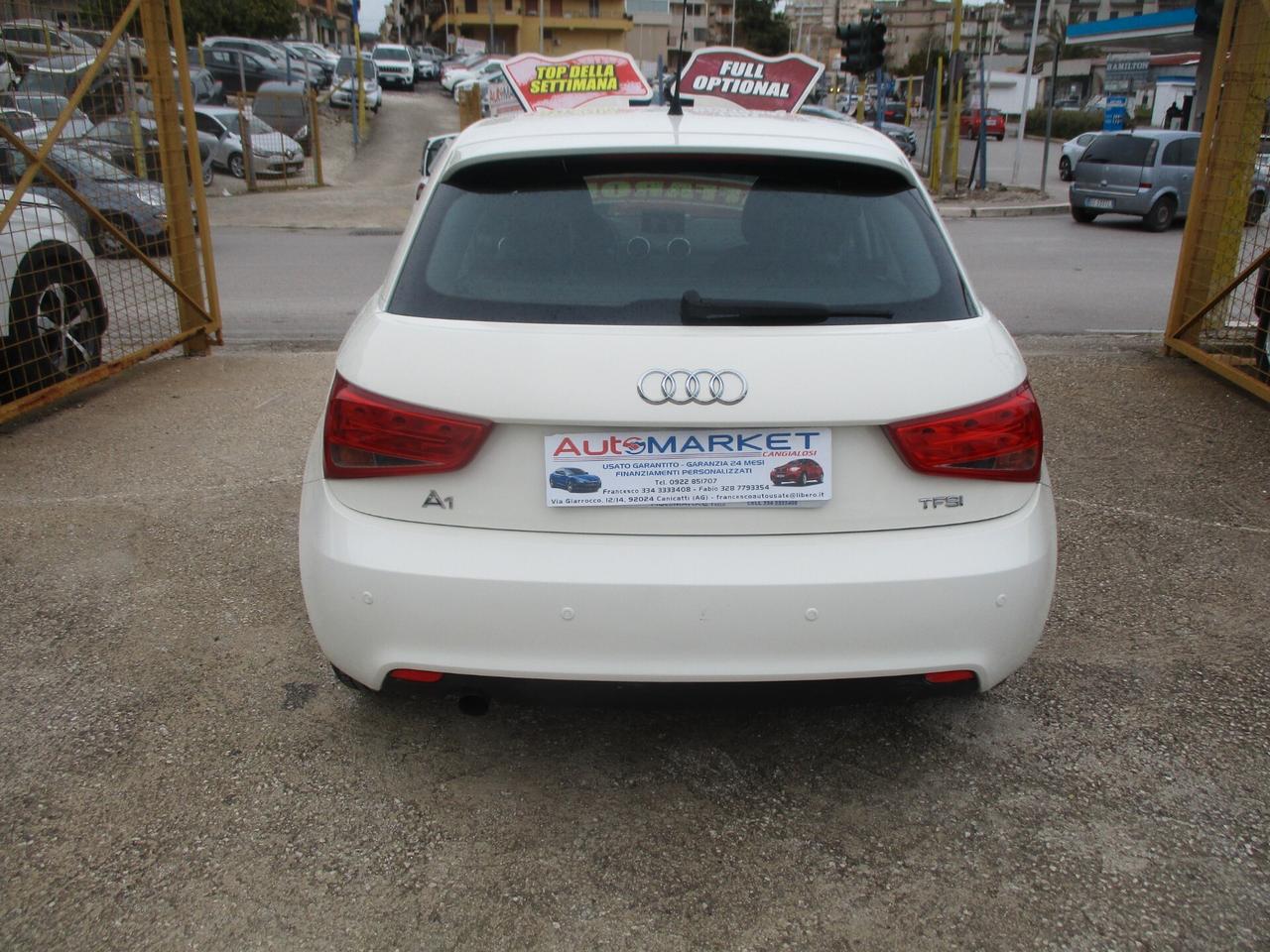 Audi A1 SPB 1.2 TFSI BZ/GPL MOLTO BELLA 2012