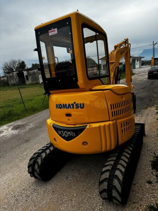 Miniescavatore komatsu pc 30 mrx girosagoma