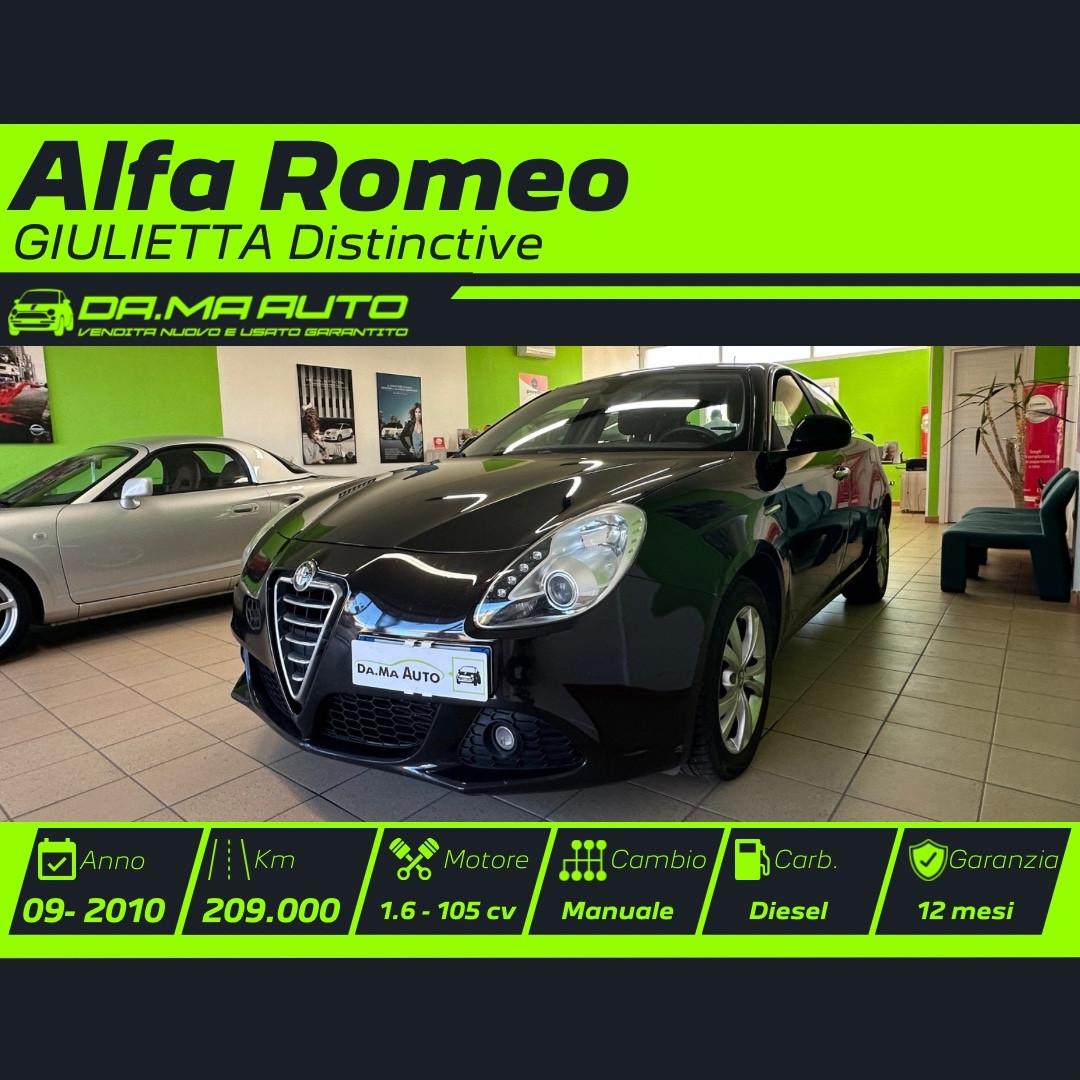 Alfa Romeo Giulietta 1.6 JTDm-2 105 CV Distinctive 2010