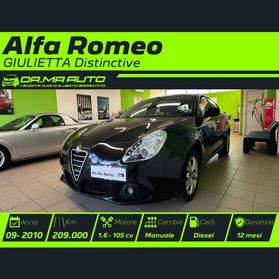 Alfa Romeo Giulietta 1.6 JTDm-2 105 CV Distinctive 2010