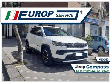 Jeep Compass 1.3 PHEV LIMITED 190CV 4XE - FULL LED