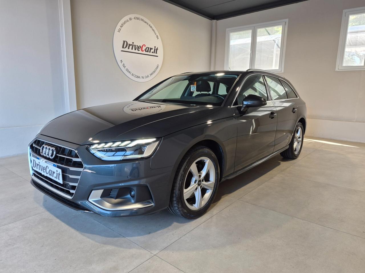 Audi A4 AVANT 35 2.0 TDI MHEV 163CV S-TRONIC LED NAVI MMI PLUS APPLE CAR PLAY/ANDROID AUTO ACC VIRTUAL COCKPIT PLUS LUCI AMBIENTE