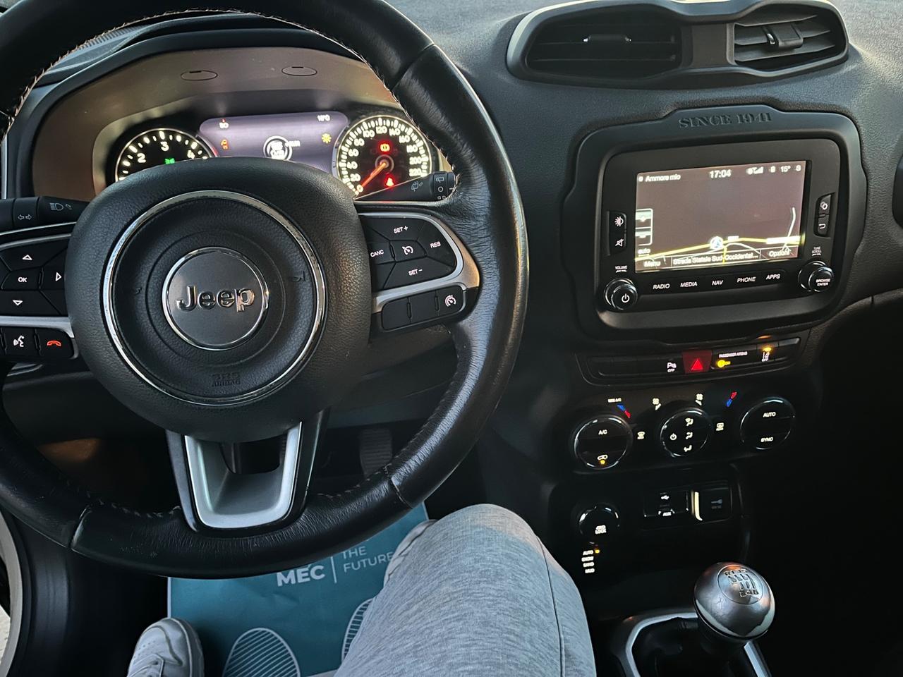 Jeep Renegade 2.0 Mjt 140CV 4WD fari uxeno navigatore