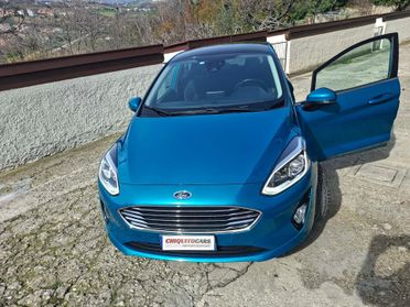 Ford Fiesta 1.5 diesel 5 porte tetto apribile 2018 neopatentati