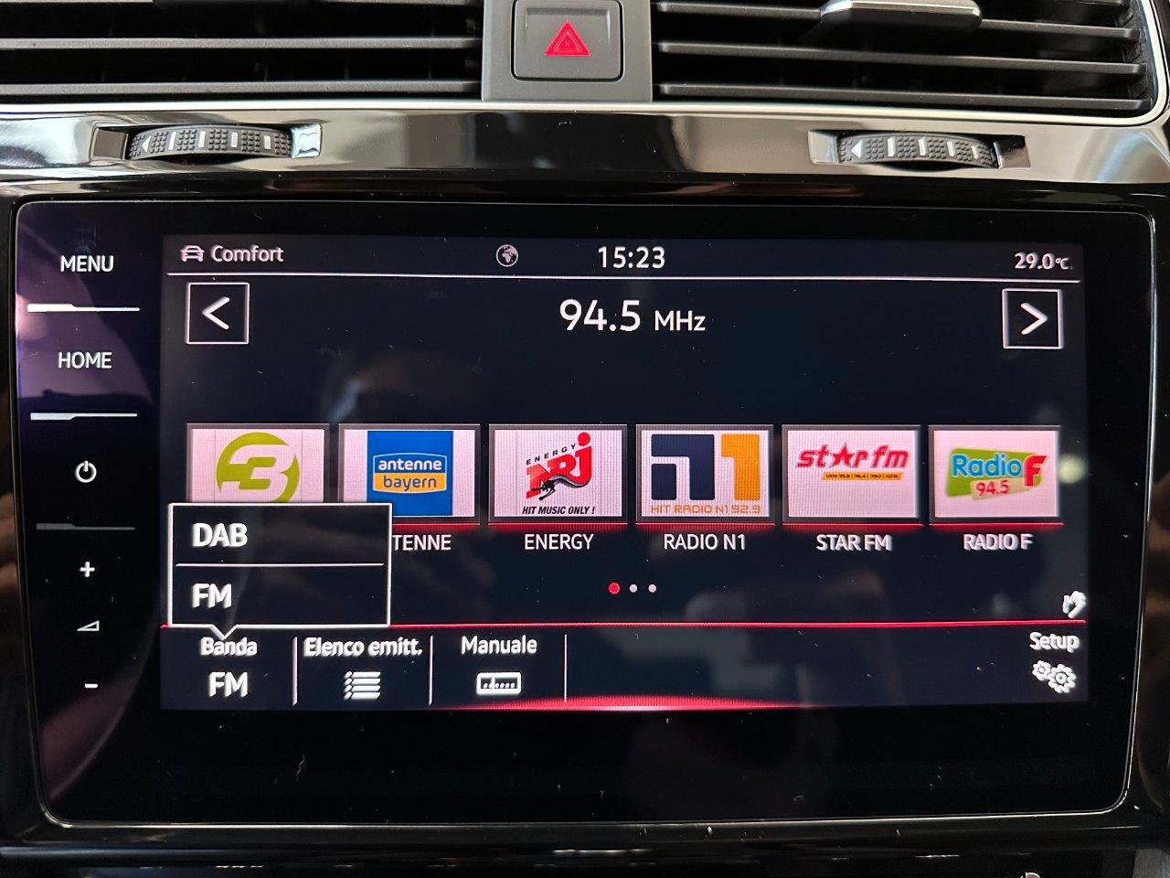 Volkswagen Golf 5 Porte 2.0 tsi Gti TCR 290cv dsg-Tetto-DCC-Carplay-Camera-FULL