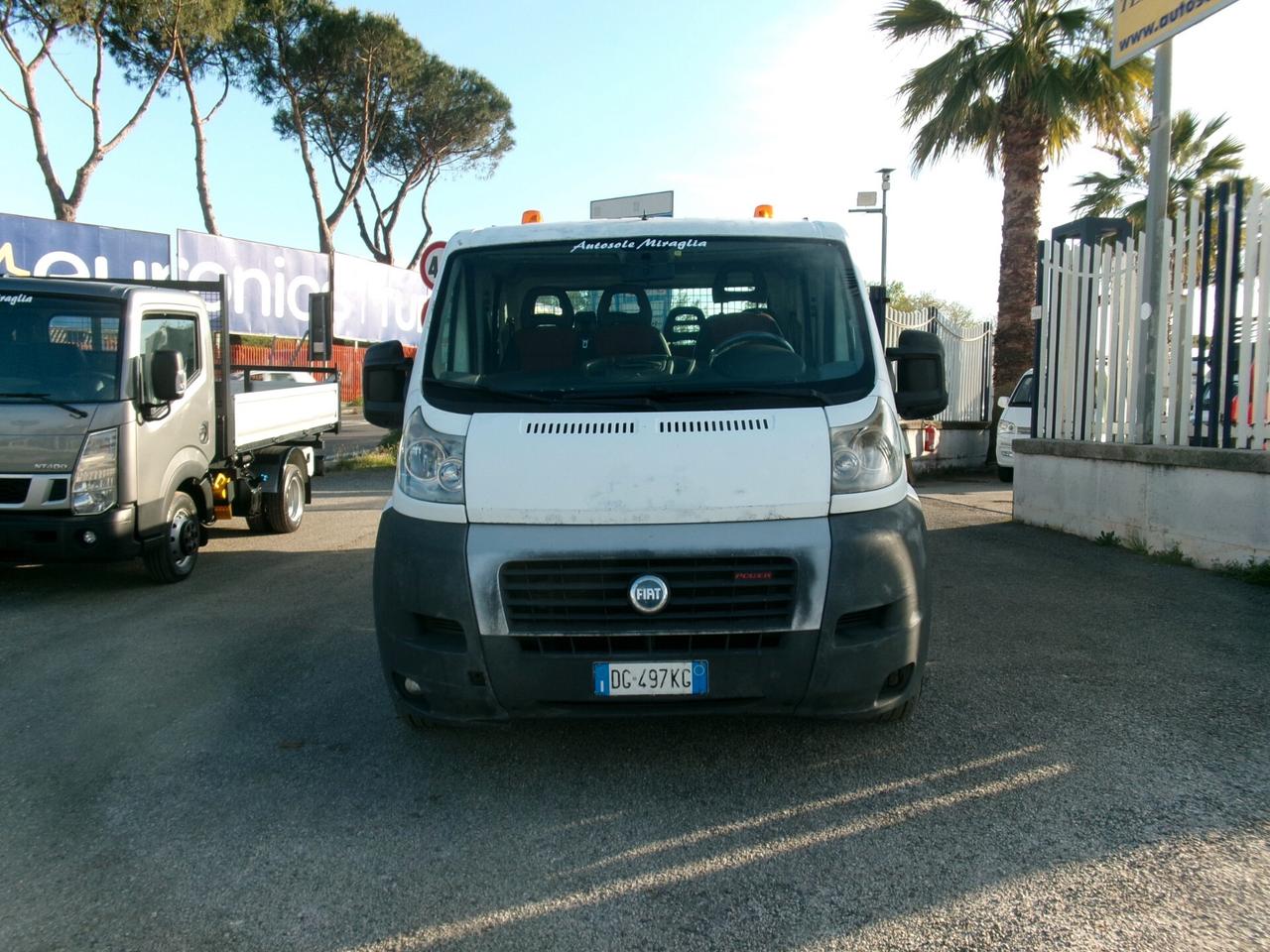 Fiat Ducato 3000 160CV DOPPIA CABINA 7 POSTI CASSONE FISSO 3.50 METRI
