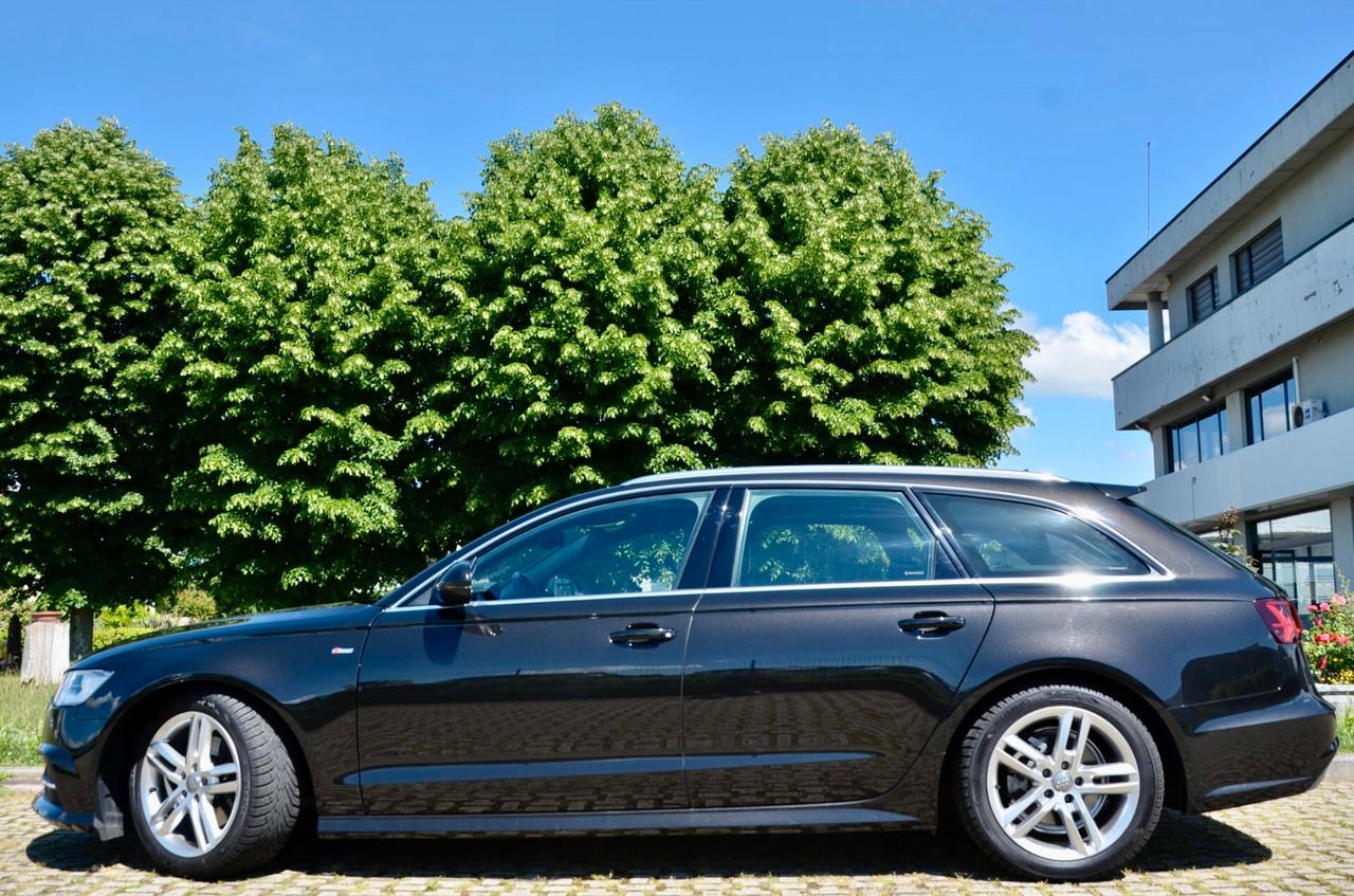 AUDI A6 AVANT 2.0 TDI S-LINE INT+EXT QUATTRO 190cv S-TRONIC, UFF ITALIANA, SERVICE DIMOSTRABILI, EURO 6B, FARI XENO, NAVI, PERMUTE