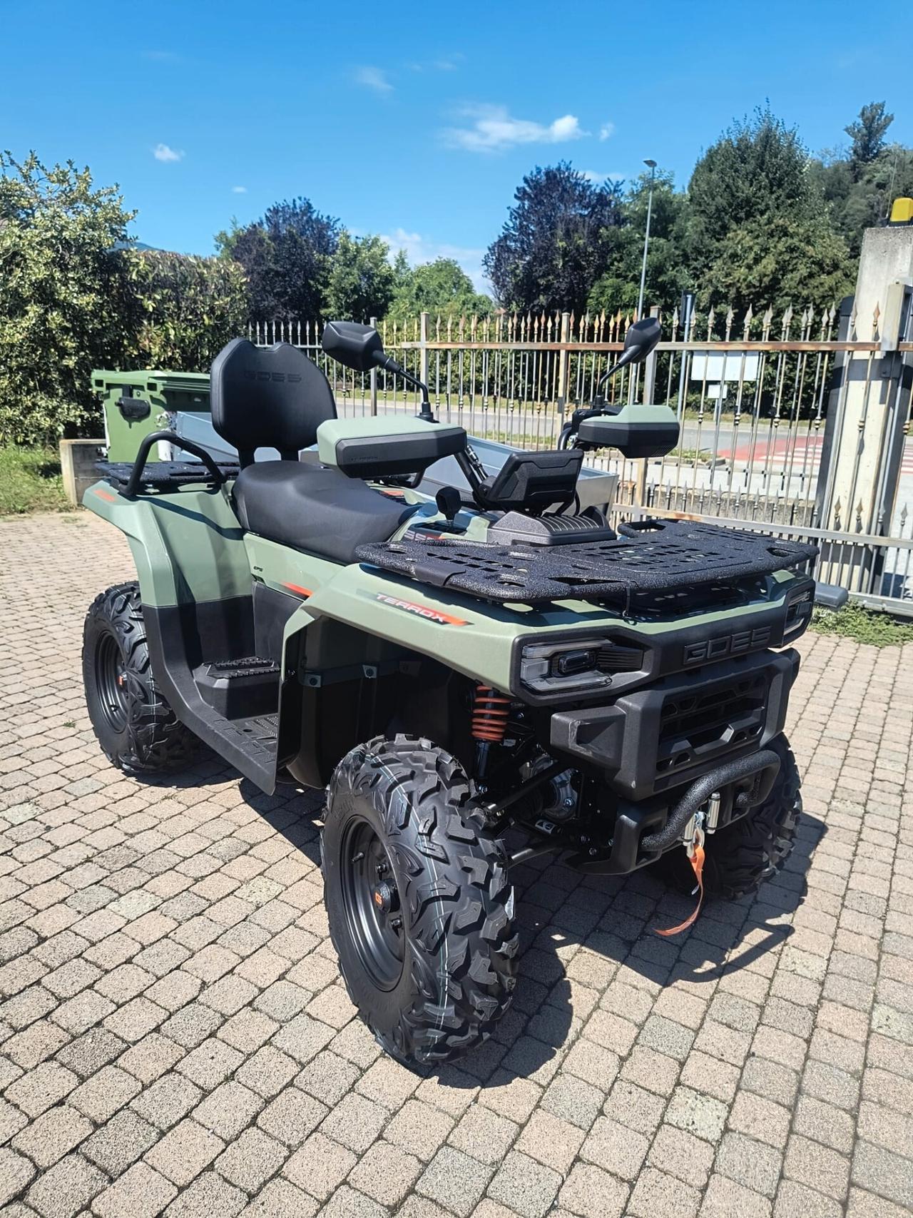 QUAD TERROX 550 L EPS targa gialla