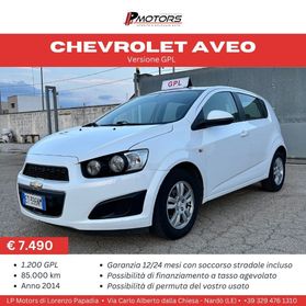 Chevrolet Aveo 1.2 86CV GPL 5 porte LT