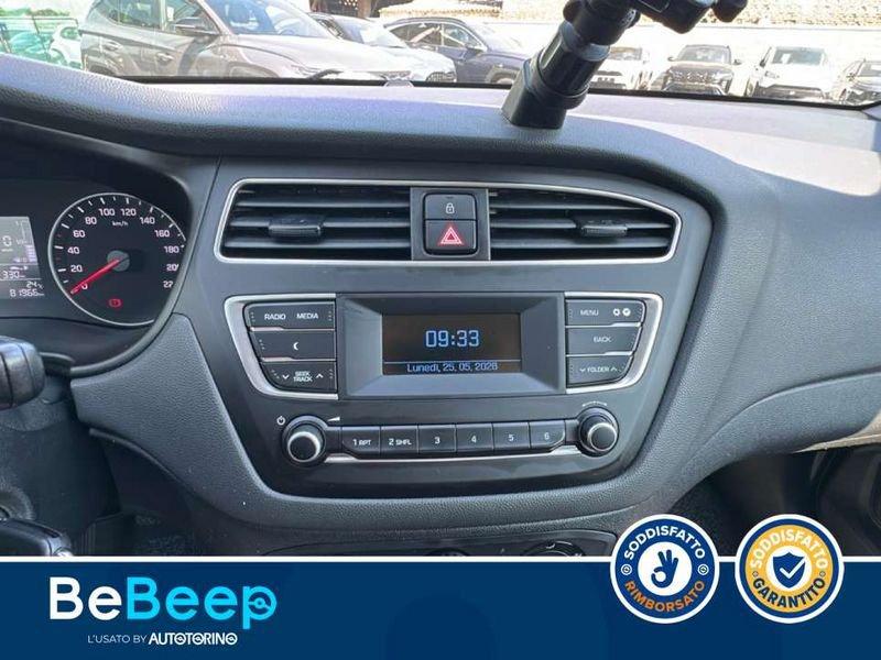 Hyundai i20 5P 1.2 MPI ADVANCED 75CV