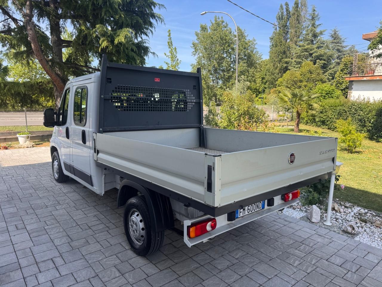 Fiat Ducato 2.3 Mjet 16V 115CV Cassone a sponde abbattibili doppia cabina OK NEOPATENTATI