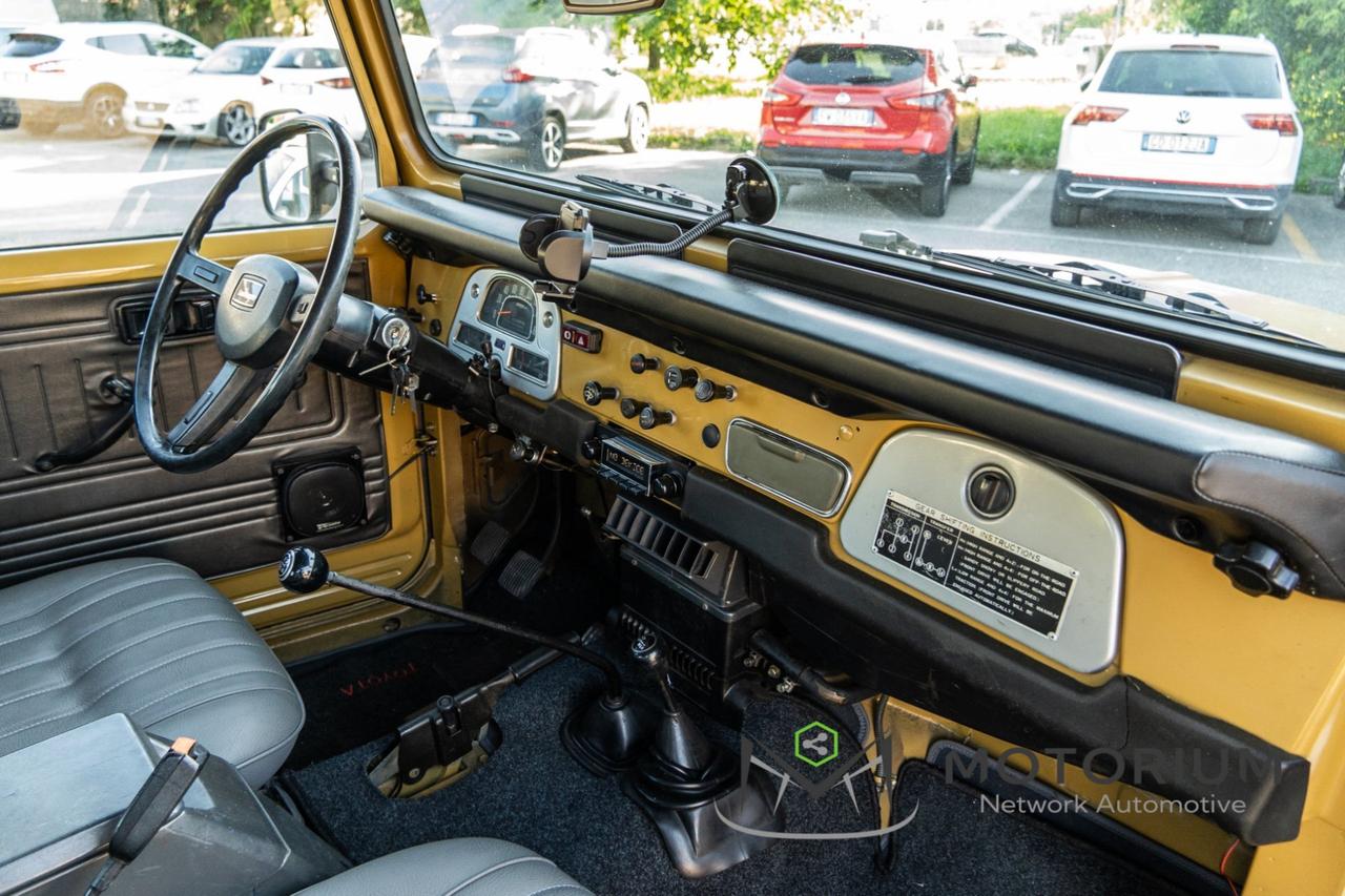 TOYOTA Land Cuiser BJ 42 3.4 DIESEL – PASSO CORTO – 1982