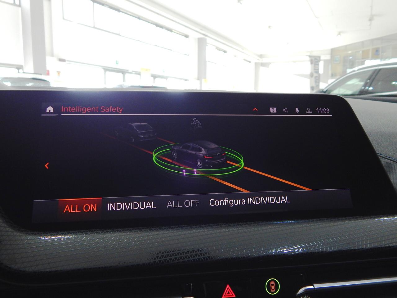 BMW 116 d Msport 5p Aut. TETTO-NAVI-PELLE-PARK-LED-CARPLAY