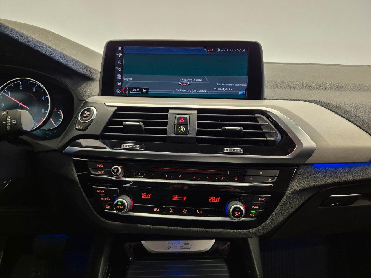 BMW X3 xdrive20d xLine 190cv - Cruise/Lim - Cam