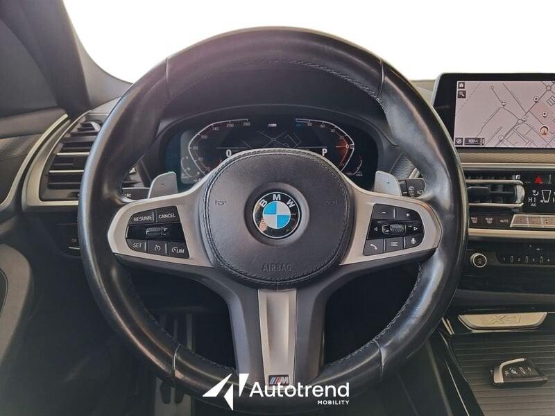 BMW X3 xDrive 20d 190 CV Mild Hybrid 48V Automatica NAVI LED Msport